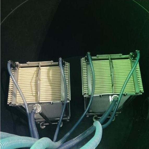 MBR for liquid waste: Membrane modules