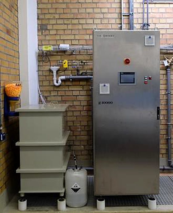 University Hospital Würzburg. Installed system